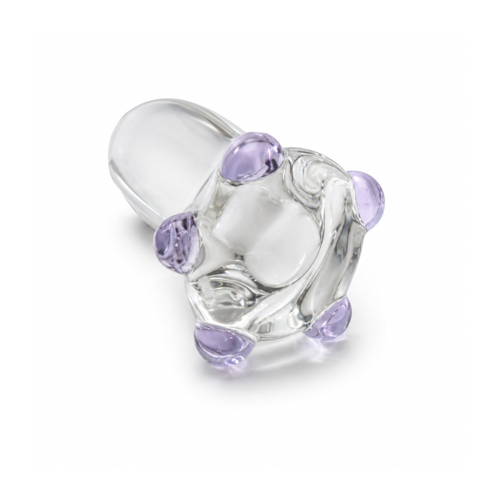 HASHBA SKLENĚNÝ KOTLÍK PURPLE SPIRAL 18 MM