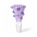 HASHBA SKLENĚNÝ KOTLÍK PURPLE SPIRAL 18 MM