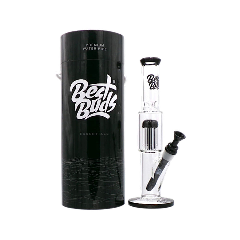SKLENĚNÝ BONG BEST BUDS DOUBLE TREE 33 CM
