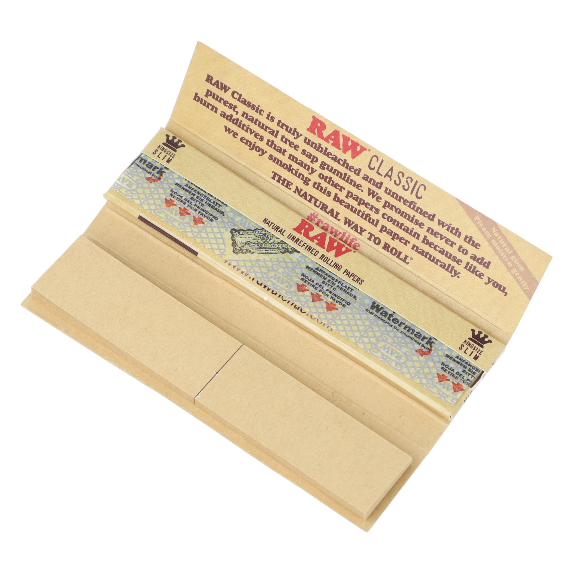 Papírky RAW King Size Slim + Filtry