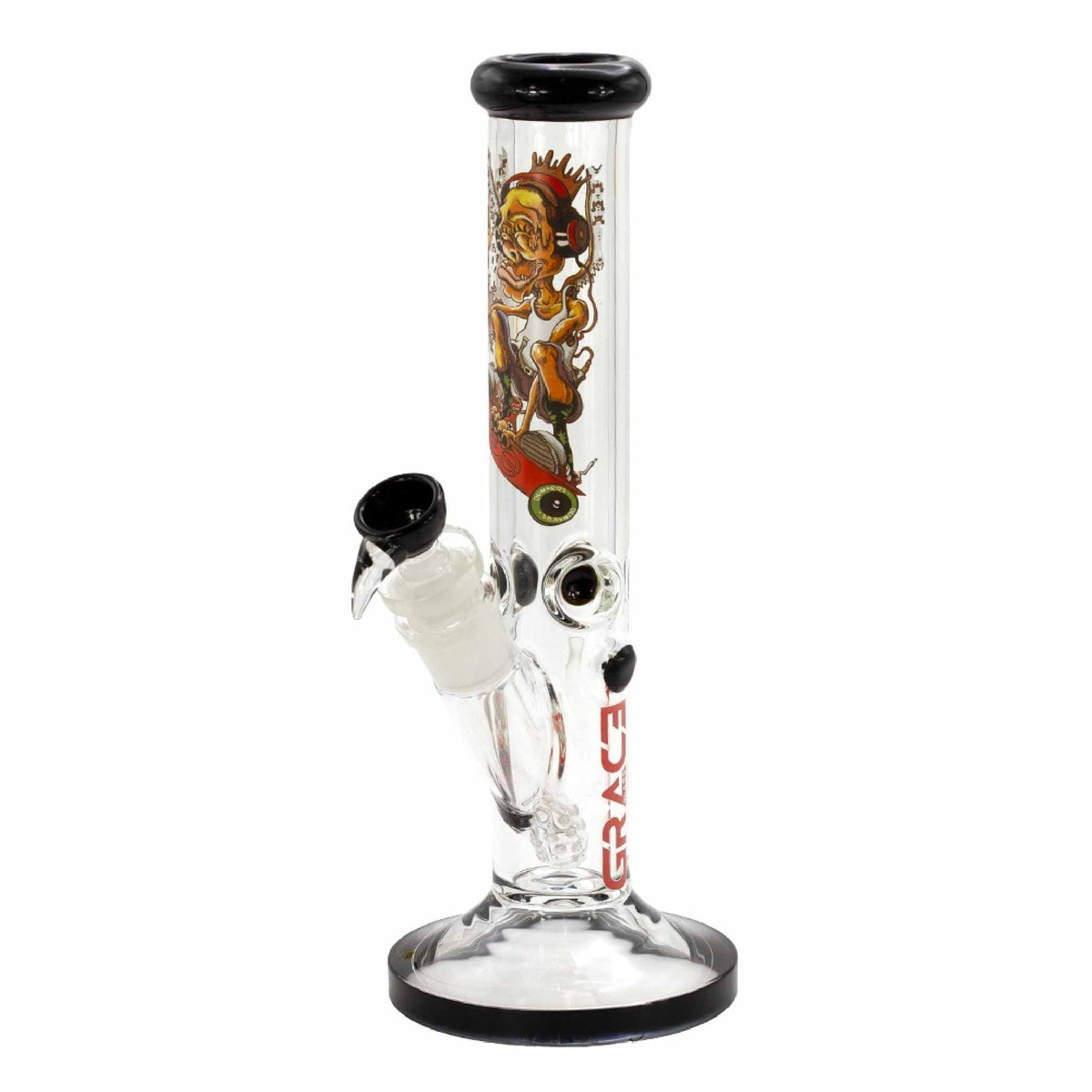 SKLENĚNÝ BONG GRACE GLASS X DUNKEES 36 CM